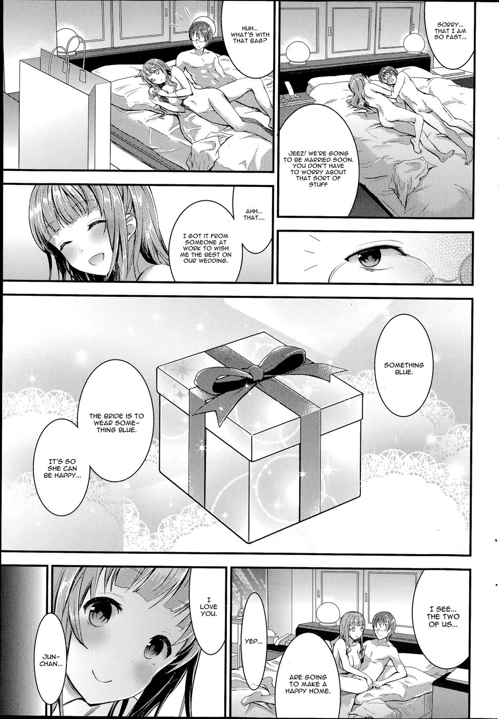 Hentai Manga Comic-Something Blue-Read-3